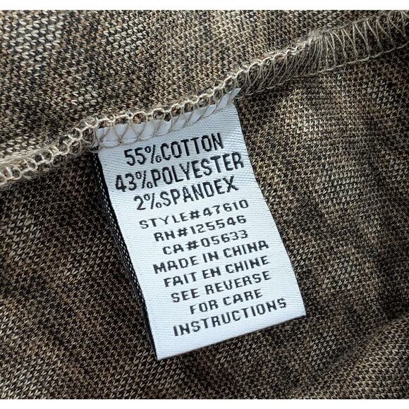 Habitat Clothes to Live In Poncho Animal Print Harvest Fleece Misses Size L New - Picture 7 of 8